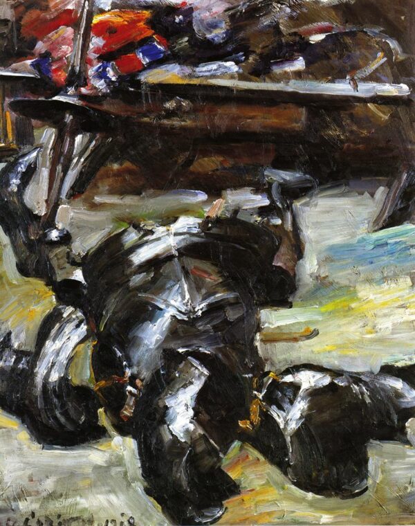Armour in the Studio by Lovis Corinth, hand-painted oil painting reproduction