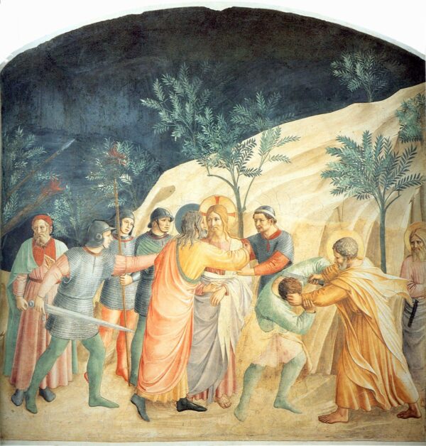 Arrest of Christ by Fra Angelico, hand-painted oil painting reproduction