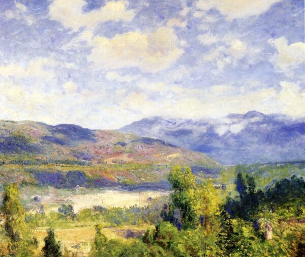 Arroyo Seco by Guy Rose, hand-painted oil painting reproduction