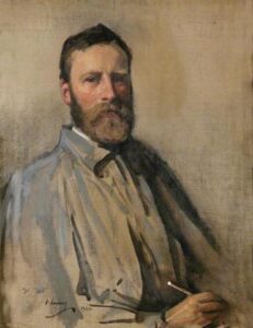 Arthur Heseltine by John Lavery, hand-painted oil painting reproduction
