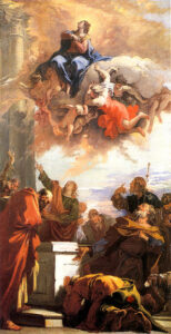 Assumption by Sebastiano Ricci, hand-painted oil painting reproduction