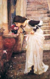 At The Shrine by John William Waterhouse, hand-painted oil painting reproduction