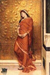 At the Golden Gate by Valentine Cameron Prinsep, hand-painted oil painting reproduction