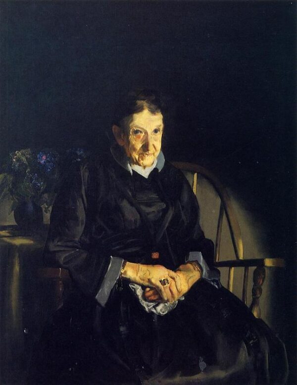 Aunt Fanny by George Bellows, hand-painted oil painting reproduction
