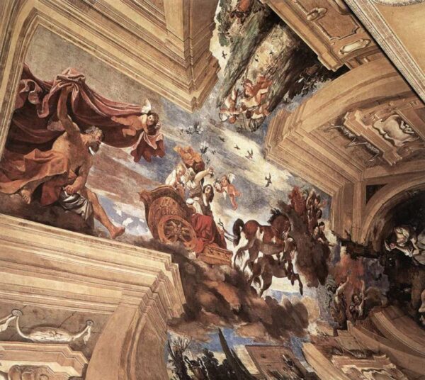 Aurora II by Guercino, hand-painted oil painting reproduction