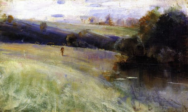 Australian Landscape by Charles Conder, hand-painted oil painting reproduction