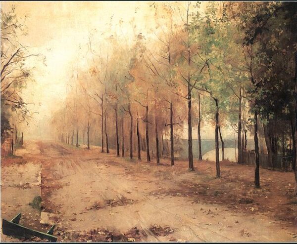 Autumn by Marie Bashkirtseff, hand-painted oil painting reproduction