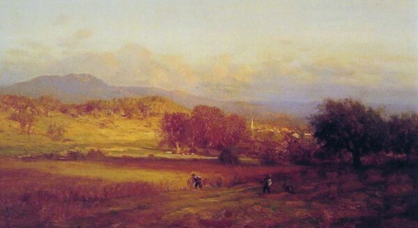 Autumn by George Inness, hand-painted oil painting reproduction