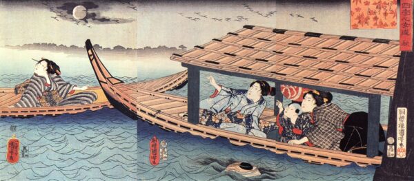 Autumn by Utagawa Kuniyoshi, hand-painted oil painting reproduction