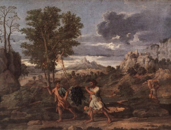 Autumn by Nicolas Poussin, hand-painted oil painting reproduction