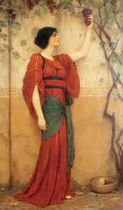Autumn by John William Godward, hand-painted oil painting reproduction