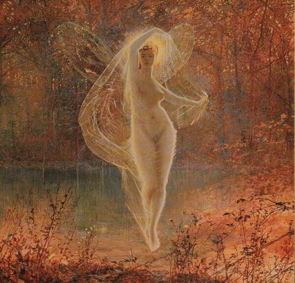 Autumn by John Atkinson Grimshaw, hand-painted oil painting reproduction