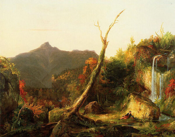 Autumn Landscape by Thomas Cole, hand-painted oil painting reproduction