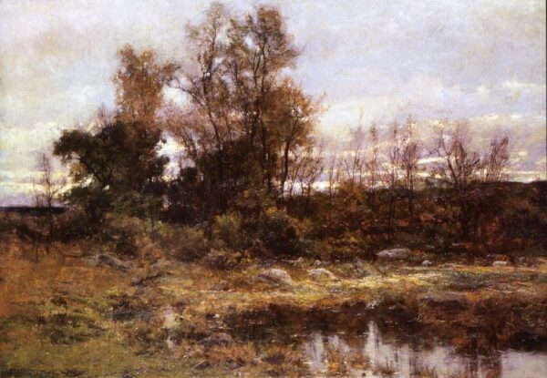 Autumn Landscape by Hugh Bolton Jones, hand-painted oil painting reproduction