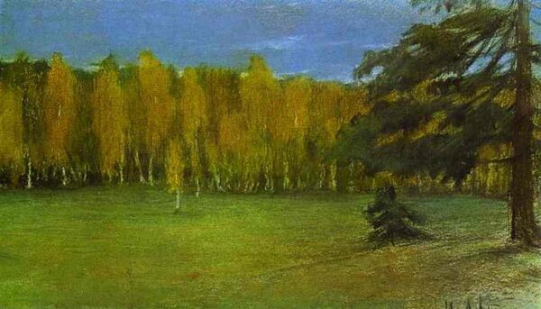 Autumn Landscape II by Isaac Levitan, hand-painted oil painting reproduction