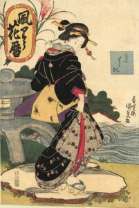 Autumn Leaves by Utagawa Kunisada, hand-painted oil painting reproduction