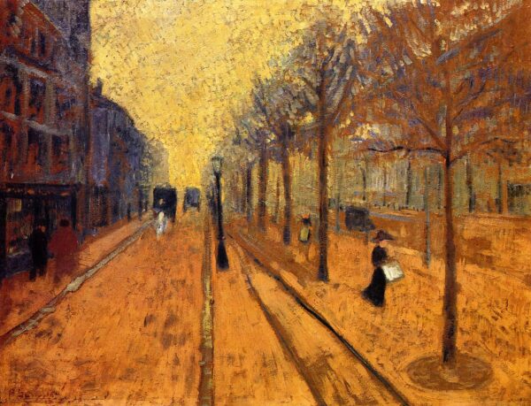 Avenue de Neuilly by Paul Sérusier, hand-painted oil painting reproduction