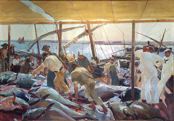 Ayamonte by Joaquin Sorolla y Bastida, hand-painted oil reproduction