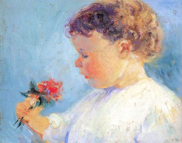 Baby by Bernhard Gutmann, hand-painted oil painting reproduction