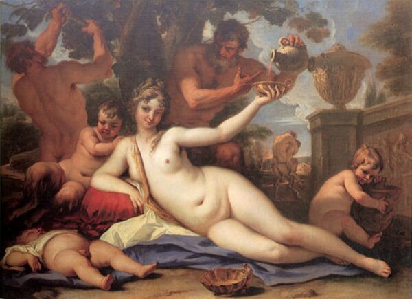 Bacchante by Sebastiano Ricci, hand-painted oil painting reproduction