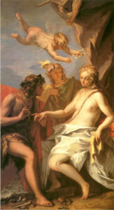 Bacchus and Ariadne by Sebastiano Ricci, hand-painted oil painting reproduction