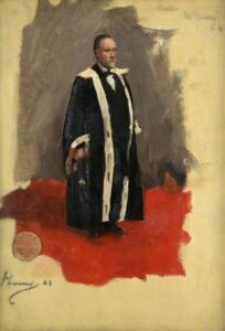Bailie MacLaren by John Lavery, hand-painted oil painting reproduction