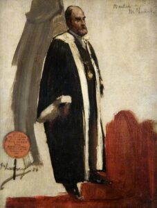Bailie McLennan by John Lavery, hand-painted oil painting reproduction