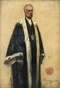 Bailie Watson by John Lavery, hand-painted oil painting reproduction