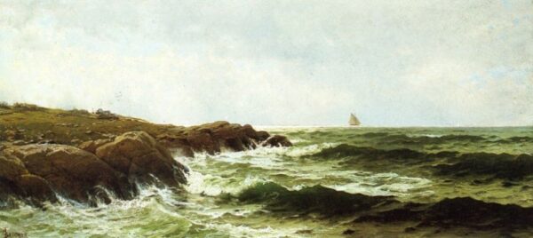 Bakers Island by Alfred Thompson Bricher, hand-painted oil painting reproduction