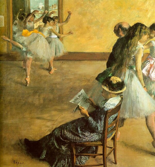 Ballet Class by Edgar Degas, hand-painted oil painting reproduction