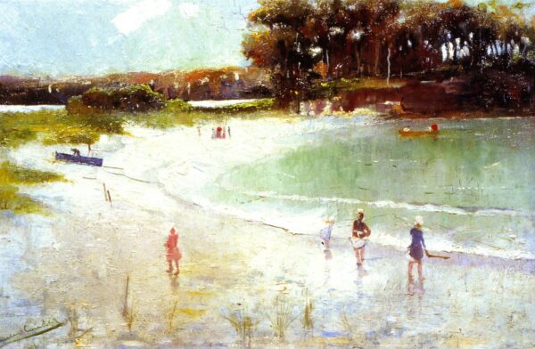Balmoral Beach by Charles Conder, hand-painted oil painting reproduction