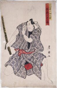 Bando Mitsugoro by Utagawa Toyokuni, hand-painted oil painting reproduction