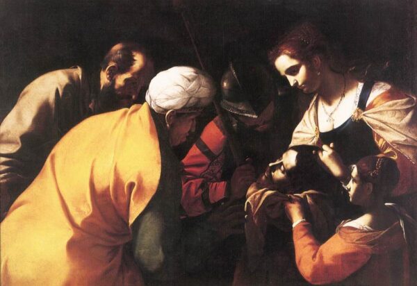 Salome with the Head of St. John the Baptist by Mattia Preti, hand-painted oil painting reproduction