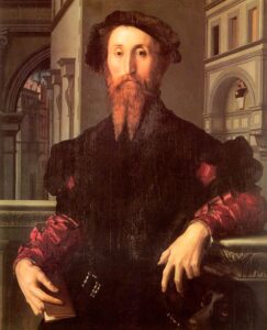 Bartolomeo Panciatichi by Agnolo Bronzino, hand-painted oil painting reproduction
