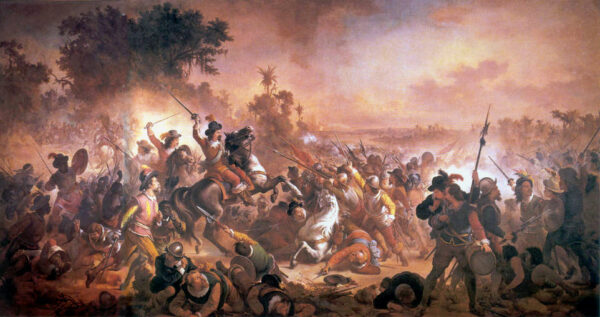 Batalha de Guararapes by Victor Meirelles, hand-painted oil painting reproduction