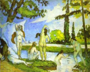 Bathers Nude by Paul Cézanne