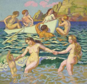 Bathing by Maurice Denis, hand-painted oil painting reproduction