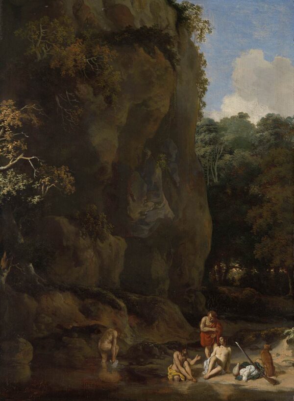 Bathing Men by Gerbrand van den Eeckhout, hand-painted oil painting reproduction