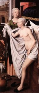 Bathsheba by Hans Memling, hand-painted oil painting reproduction