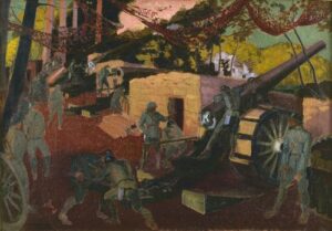 Batterie de 155 en foret de Coucy by Maurice Denis, hand-painted oil painting reproduction