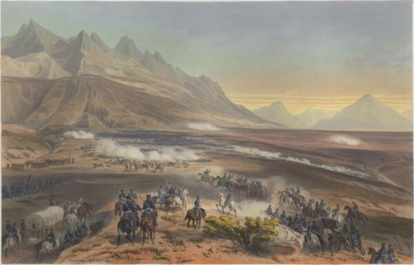 Battle of Buena Vista by Carl Nebel, hand-painted oil painting reproduction