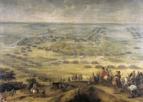 Battle of Honnecourt by Pieter Snayers, hand-painted oil painting reproduction