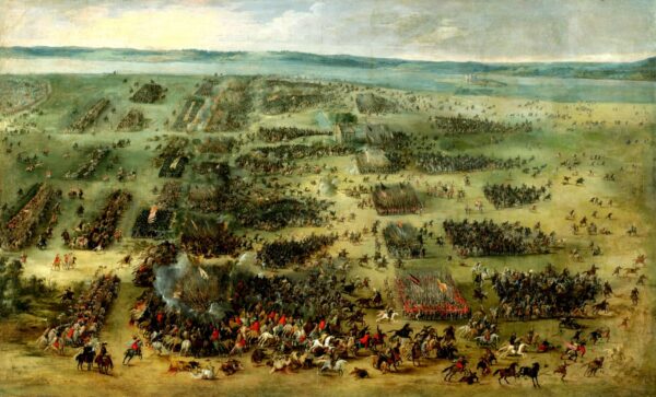 Battle of Kircholm by Pieter Snayers, hand-painted oil painting reproduction