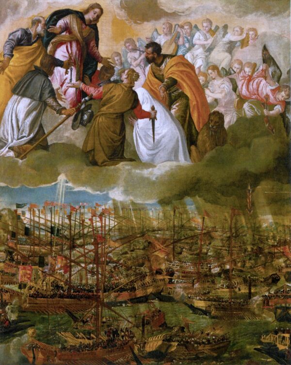 Battle of Lepanto by Paolo Veronese, hand-painted oil painting reproduction
