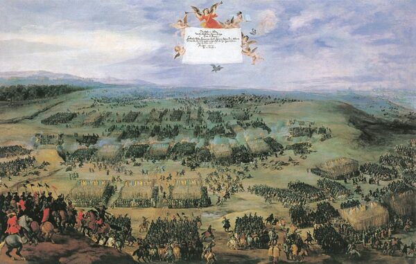 Battle of White Mountain by Pieter Snayers, hand-painted oil painting reproduction