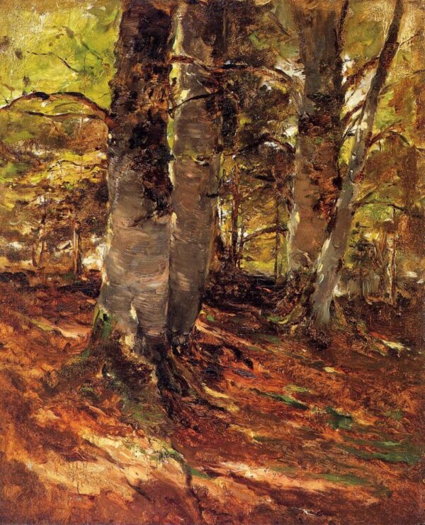 Beachwoods at Polling by Frank Duveneck, hand-painted oil painting reproduction