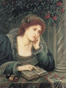 Beatrice by Marie Spartali Stillman, hand-painted oil painting reproduction