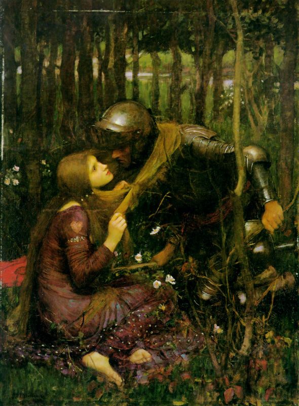 The Beautiful Woman Without Mercy by John William Waterhouse, hand-painted oil reproduction