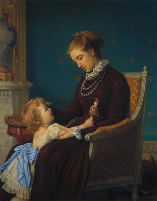 Bedtime by Paul Peel, hand-painted oil painting reproduction