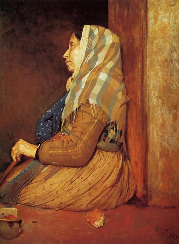 Beggar Woman by Edgar Degas, hand-painted oil painting reproduction
